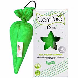 Mangalam CamPure Camphor Cone ( Jasmine ) 60 Gm