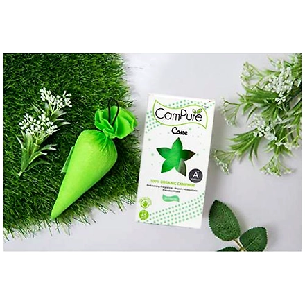 Mangalam CamPure Camphor Cone ( Jasmine ) 60 Gm-60 GM-1