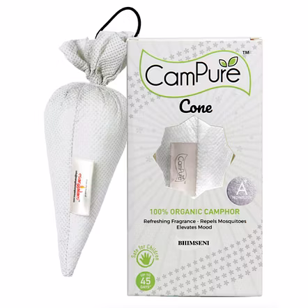 Mangalam CamPure Camphor Cone ( Bhimseni ) 60 Gm