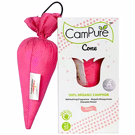 Mangalam CamPure Camphor Cone ( Rose ) 60 Gm