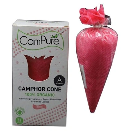 Mangalam CamPure Camphor Cone ( Rose ) 60 Gm-60 GM-1