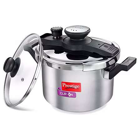 Prestige Stainless Steel Multi-Utility Clip-on Cooker, 3L