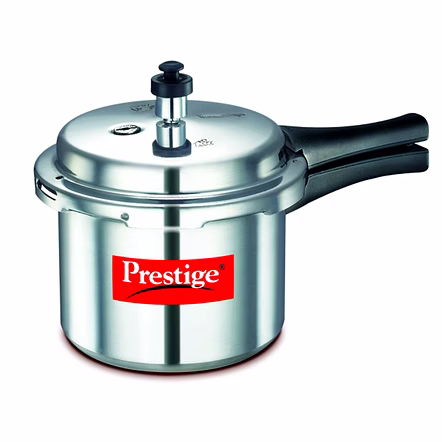 Prestige Popular Aluminium Pressure Cooker, 3 Litres
