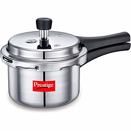 Prestige Popular Aluminium Pressure Cooker, 1.5 Litres