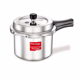 Prestige Popular Aluminium Pressure Cooker, 1.5 Litres
