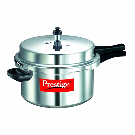 Prestige Popular Aluminium Pressure Cooker, 7.5 Litres