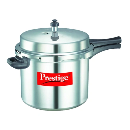 Prestige Popular Aluminium Pressure Cooker, 10 Litres-WE1500