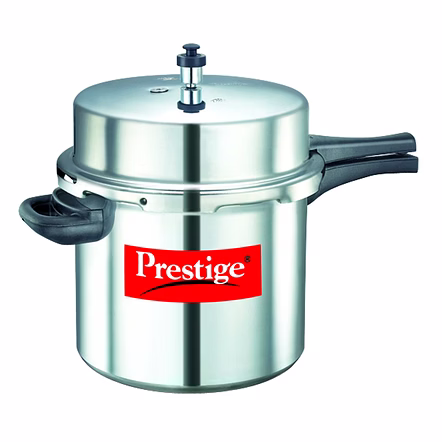Prestige Popular Aluminium Pressure Cooker, 12 Litres