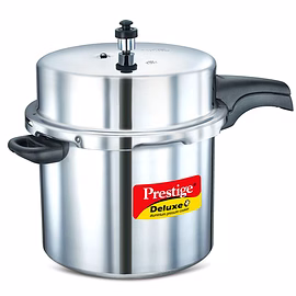 Prestige Popular Aluminium Pressure Cooker, 12 Litres