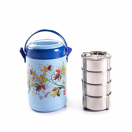 Cello Mark 2 Insulated Lunch Carrier 4 Containers Lunch Box