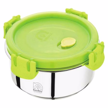 NanoNine Insulock Stainless Steel Double Wall Insulated Medium Containers Lunch Box