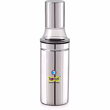 KOMAL Stainless Steel  Oil Dispenser 500 ML