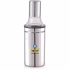KOMAL Stainless Steel Oil Dispenser 750 ML