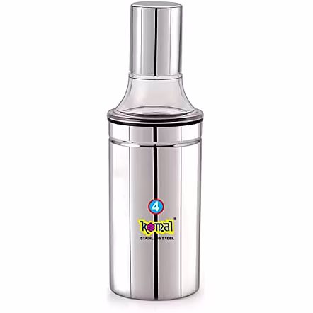 KOMAL Stainless Steel Oil Dispenser 750 ML