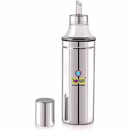 KOMAL Stainless Steel Oil Dispenser 1000 ML