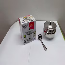 Mukti Stainless Steel Ritz Ghee Pot Small