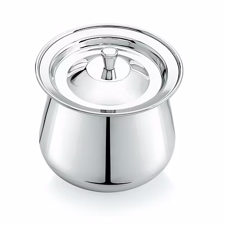 Mukti Stainless Steel Utterly Butterly Ghee Pot Container Small