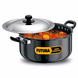 Hawkins Futura Hard Anodised Stewpots 5 Litre