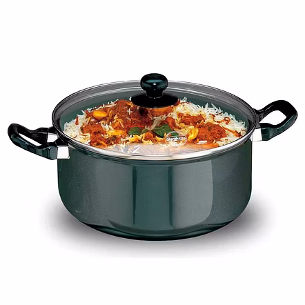 Hawkins Futura Nonstick Stewpots with Glass Lid 3 Litre