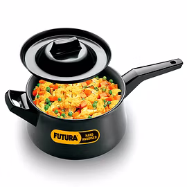 Hawkins Futura Hard Anodised Handi  EZEE POUR Saucepan 2 Litre