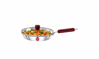 Hawkins Tri-Ply Stainless Steel Induction Frying Pan 26 cm