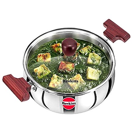 Hawkins  Try-Ply Stainless Steel Induction Handi 3 Litre-WE1734