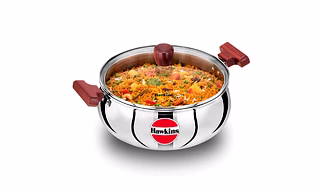 Hawkins  Try-Ply Stainless Steel Induction Handi 5 Litre