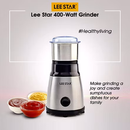 LEE STAR Stainless Steel Grinder LE-804
