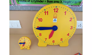 Teachers clock