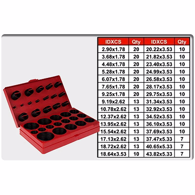 jm oil oring kit boxes for o-ring & industrial applications