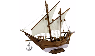 Wooden Model Boat