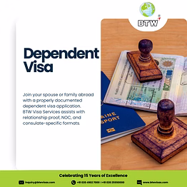 dependent visa