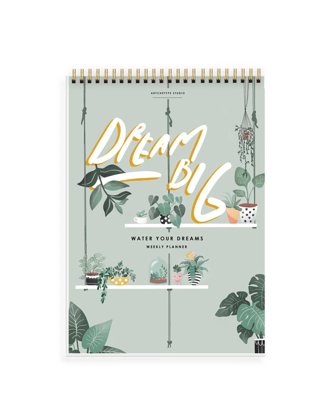 WEEKLY PLANNER - LITTLE SPROUT, DREAM BIG - Water Your Dreams-TODOAP21-14
