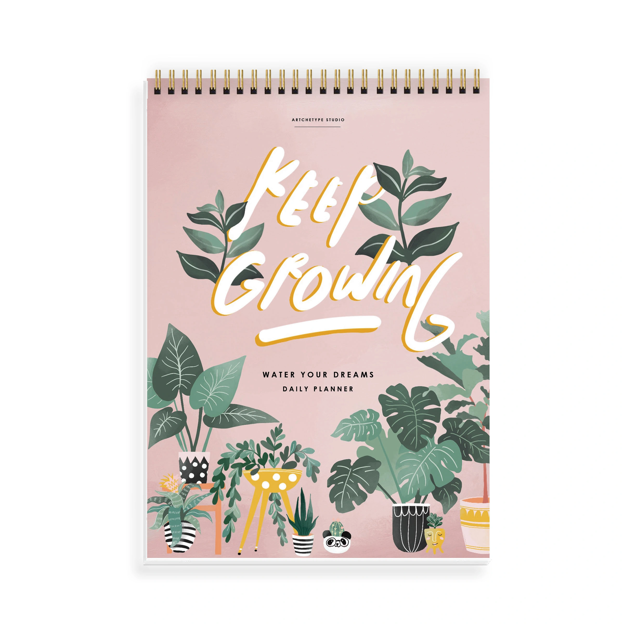 DAILY PLANNER- KEEP GROWING LIVE WELL- Water Your Dreams-TODOAP21-15