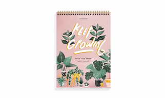 DAILY PLANNER- KEEP GROWING LIVE WELL- Water Your Dreams