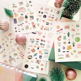 cubo collection stickers make me happy