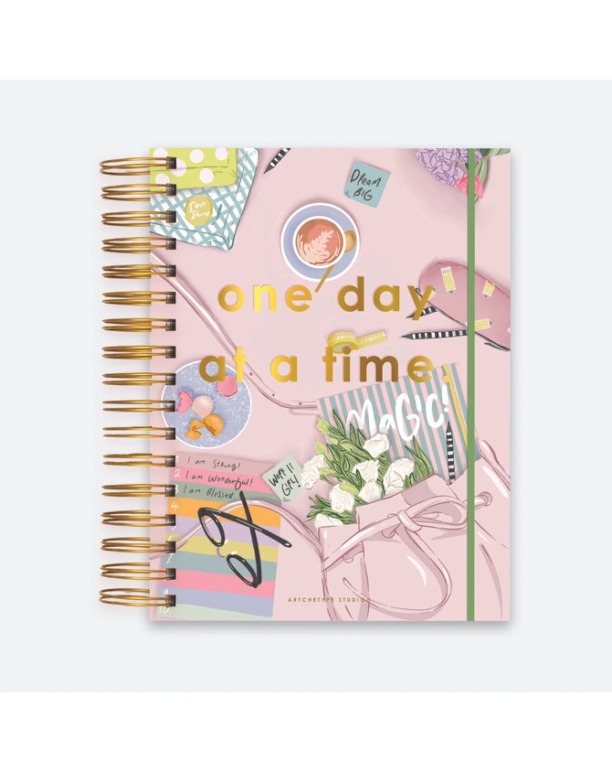 Work It Wire-O Bound Daily Undated Goal Planner - Pre-Order Edition-UP0106