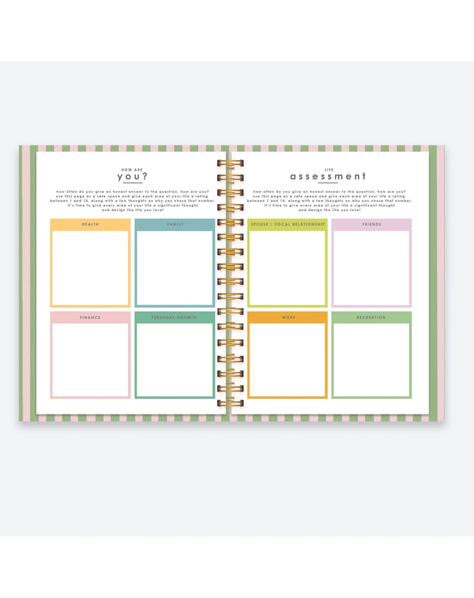 Work It Wire-O Bound Daily Undated Goal Planner - Pre-Order Edition-5