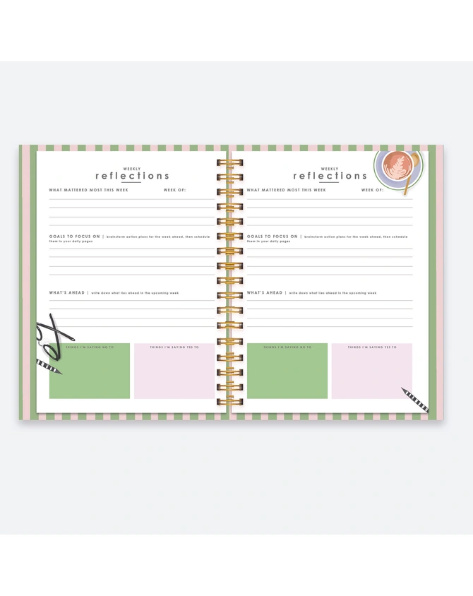Work It Wire-O Bound Daily Undated Goal Planner - Pre-Order Edition-9