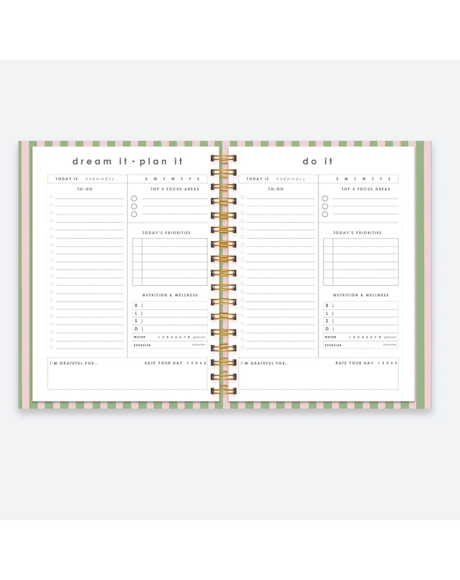 Work It Wire-O Bound Daily Undated Goal Planner - Pre-Order Edition-11