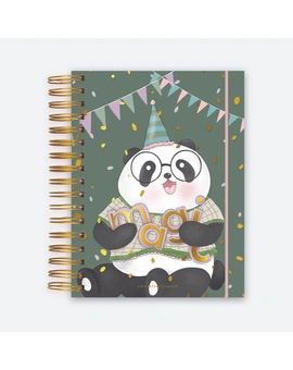 Cute ft. Cubo Wire-O Bound Daily Undated Goal Planner - Pre-order Edition