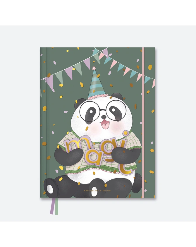 Cute ft. Cubo Hardbound Daily Undated Goal Planner - Pre-order Edition-UP0101