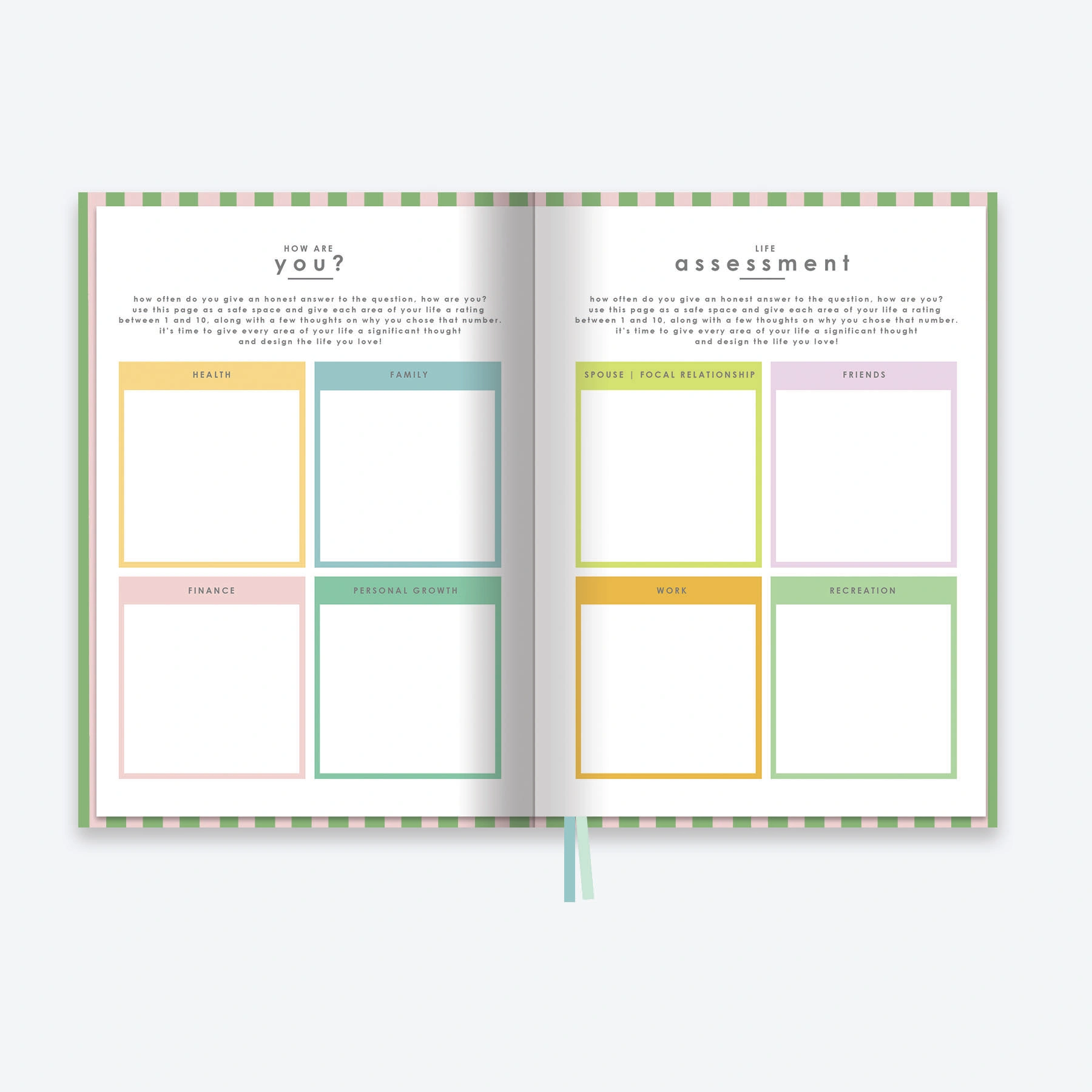 Classic Lilac Hardbound Daily Undated Goal Planner-4