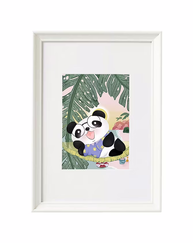 Art Print- Seas the Day with Cubo 1