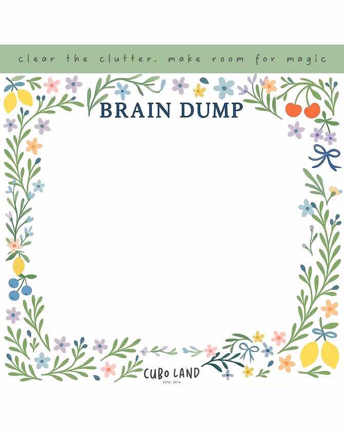 Brain Dump- Secret Garden-3