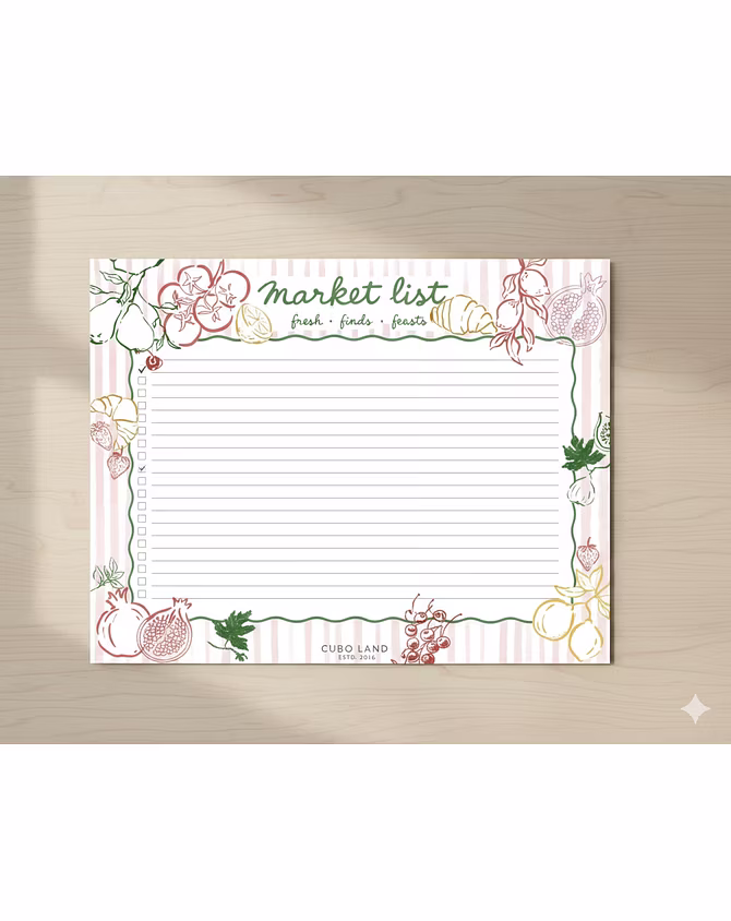 Market List- Secret Garden-3