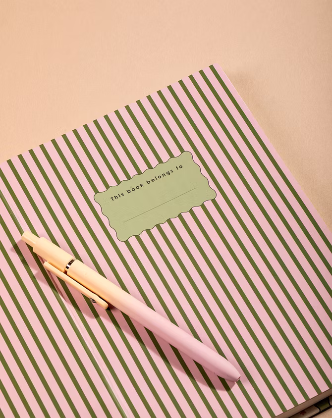 Hardbound Notebook- Old Rose 2