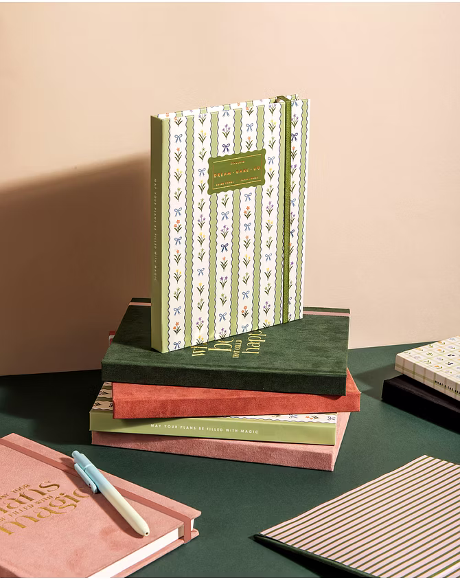 Hardbound Notebook- Old Rose 4