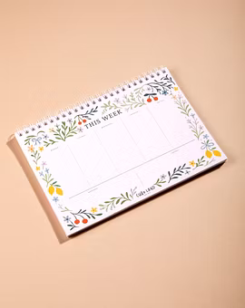 Weekly Planner- Secret Garden