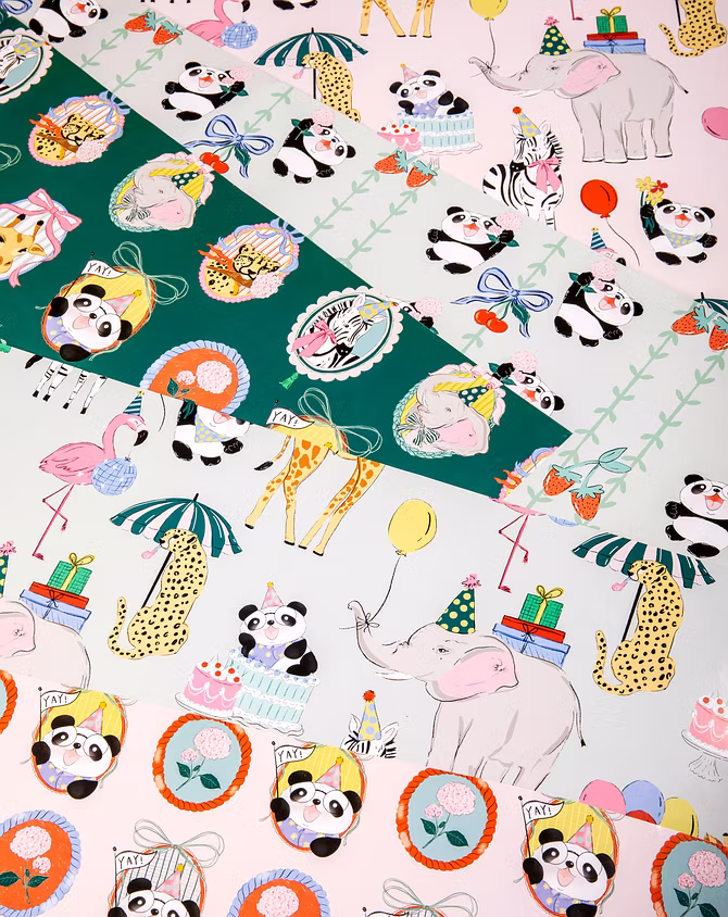 Wrapping Sheet Set- Cubo's Crew 2